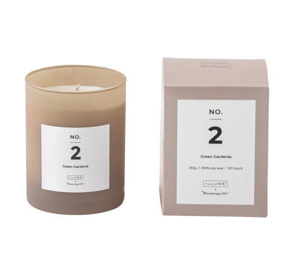 Bloomingville No.2 Green Gardenia Scented Candle