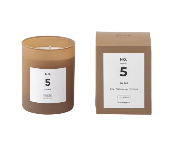 Bloomingville No.5 Sea Salt Scented Candle