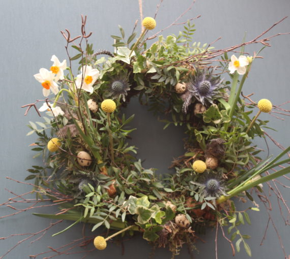 Spring Wreath - Narcissi