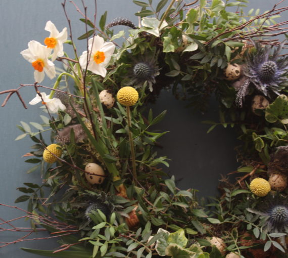 Spring Wreath - Narcissi