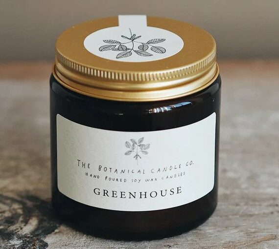 The Botanical Candle Co scented candles