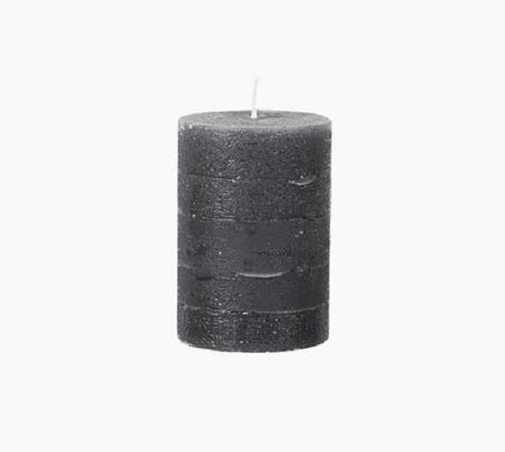 Broste Rustic Pillar Candle - Northern Dusk