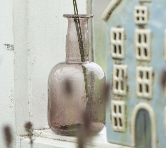 Handpainted Townhouse Tea Light Holder