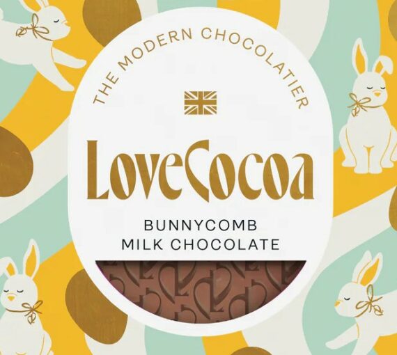 Love Cocoa Bunnycomb Milk Chocolate