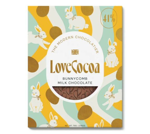 Love Cocoa Bunnycomb Milk Chocolate