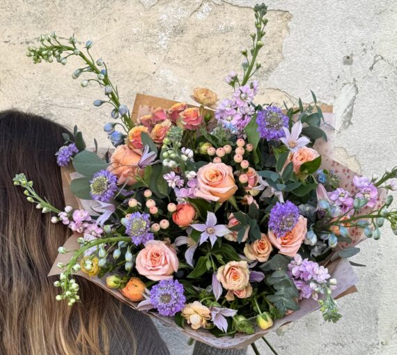 Violet Bouquet, National Delivery