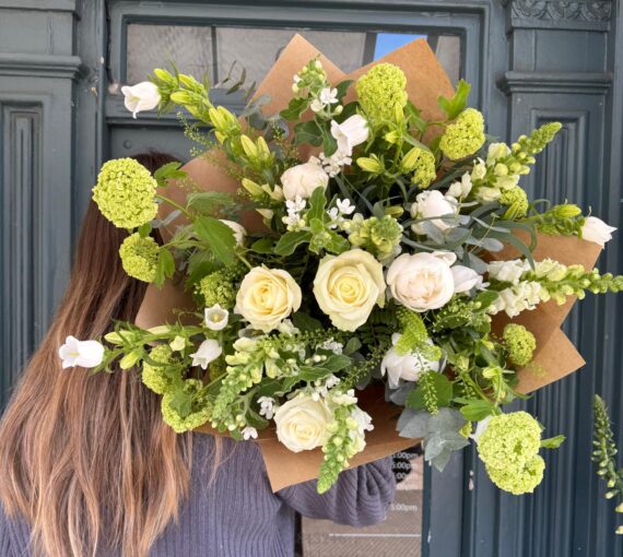 Evangeline White Bouquet, Delivery Nationwide