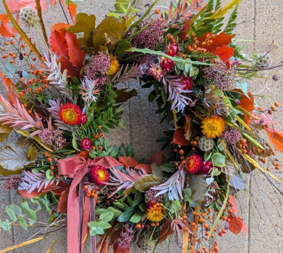Autumn Wreath - West Malling, Kent