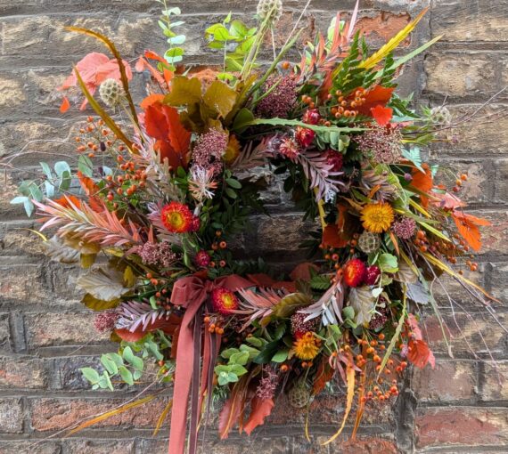 Autumn Wreath - West Malling, Kent