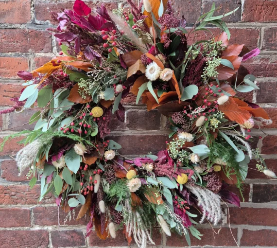 Autumn Wreath - West Malling, Kent