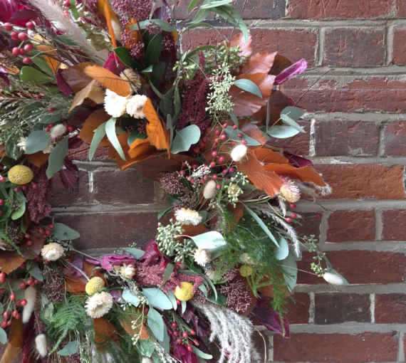 Autumn Wreath - West Malling, Kent
